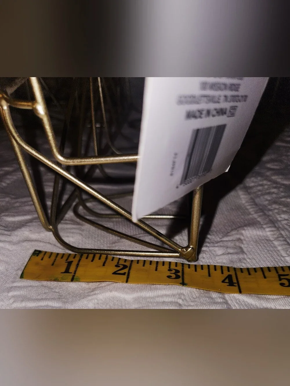 Decorative set of 3 golden metal trays NWT